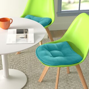 Blue best sale chair cushion